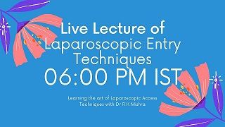 Laparoscopic Cholecystectomy with ligation of cystic duct by Dr R K Mishra