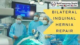 Bilateral Inguinal Hernia Surgery Trans Abdominal Preperitoneal Repair