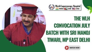 WLH Convocation July Batch with Sri Manoj Tiwari MP East Delhi.