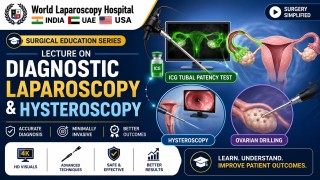 Skin-to-Skin Diagnostic Laparoscopy & Hysteroscopy with ICG Test by Dr. R.K. Mishra